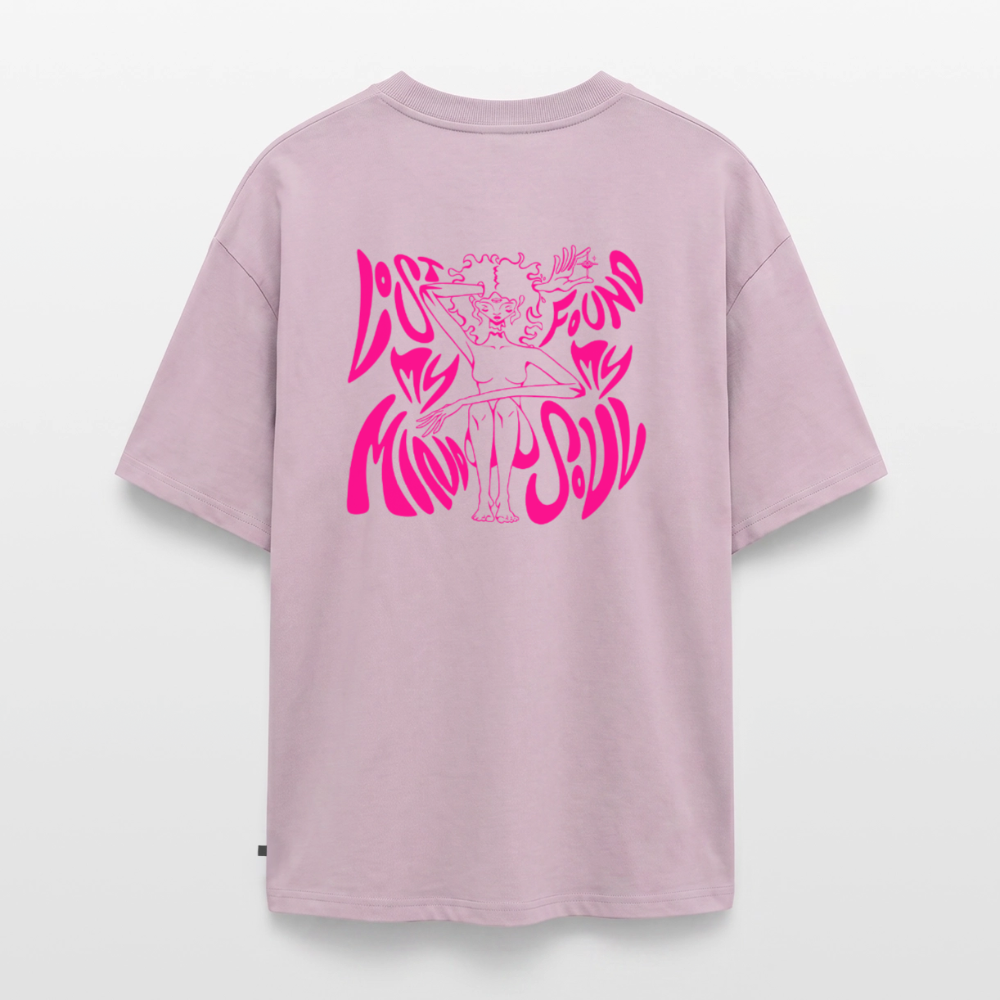 LOST MY MIND FOUND MY SOUL TEE - dusky pink