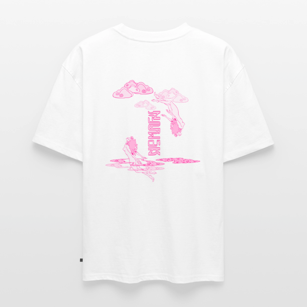 NO RISK NO MAGIC TEE - white