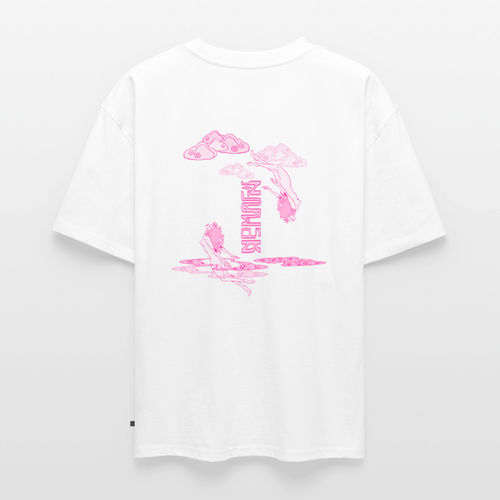 NO RISK NO MAGIC TEE - white